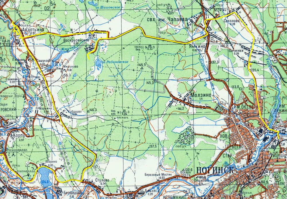 Расписание 41 автобуса ногинск монино сегодня. Карта Ногинского района. Ногинск на карте. Старая карта Ногинска.